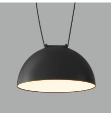 Трековый однофазный светильник Denkirs Belty Flow DK5561-BK