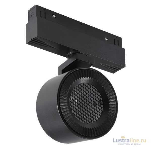 Трековый магнитный светильник iLedex Vision SMART 4822-010-D82-12W-38DG-BK (WALL WASHER)