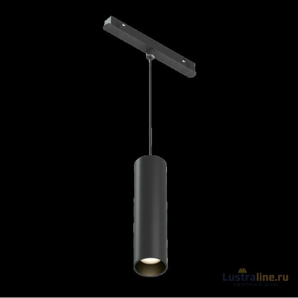 Трековый подвесной светодиодный светильник Maytoni Technica Focus Led TR041-4-12W3K-M-DS-B
