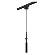 Трековый светильник Lightstar Track 1 black L1T756017 (756017+592007)