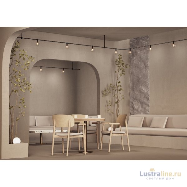 Трековый магнитный светильник Maytoni Bubble TR205-1-3W3K-B