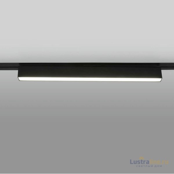 Трековый светодиодный светильник Elektrostandard X-Line черный матовый 20W 4200K LTB54 4690389161551
