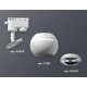 Трековый однофазный светильник с подсветкой Ambrella Light Track System XT1101002 (A2520, C1101, N7022)