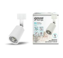 Трековый однофазный светильник Gauss Gauss Track White TR089