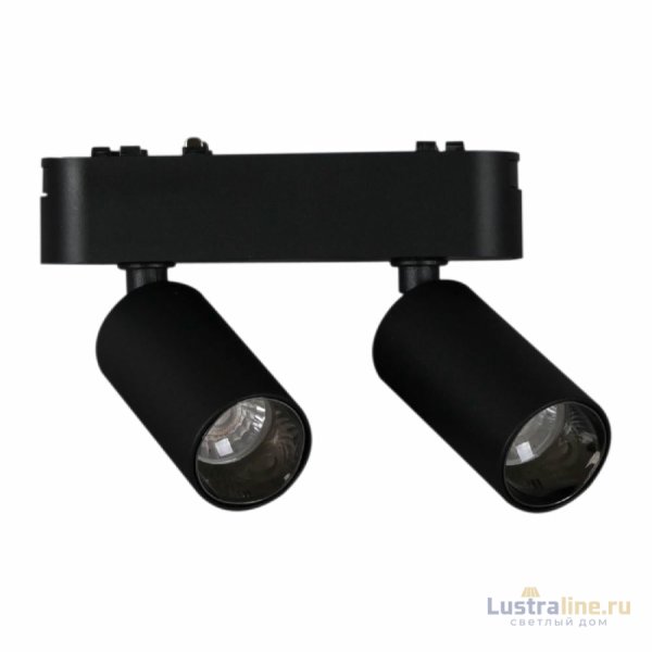 Трековый магнитный светильник Reluce 13005-9.3-002UR magnetic LED2x5W BK Трековый магнитный светильник Reluce 13005-9.3-002UR magnetic LED2x5W BK