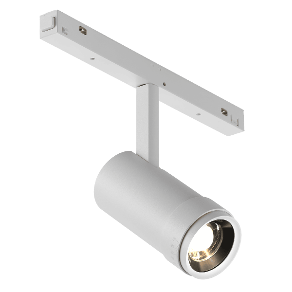 Трековый магнитный светильник iLedex Vision ZOOM 4822-020-D47-10W-10/60DG-4000K-WH