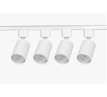 Трековый однофазный светильник (4 шт.) Эра TR70-SET4-GU10-WH Б0063933