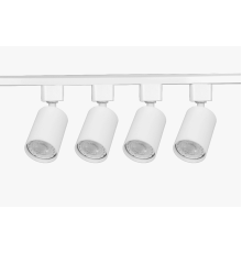Трековый однофазный светильник (4 шт.) Эра TR70-SET4-GU10-WH Б0063933