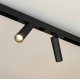 Трековый магнитный светильник Arlight MAG-SPOT-25-R120-12W Warm3000 (BK, 30 deg, 24V) 033678(1)