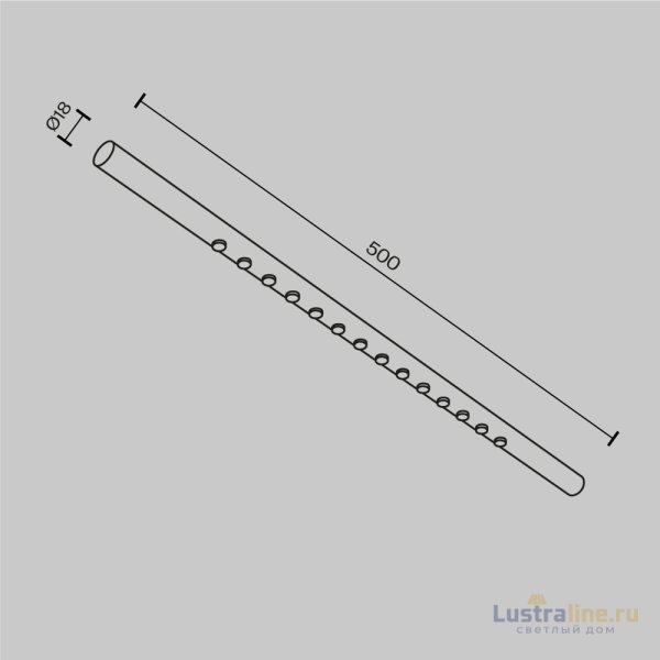 Трековый светильник Maytoni Points C101CL-L500-12W3-6K-BS