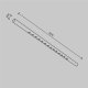 Трековый светильник Maytoni Points C101CL-L500-12W3-6K-BS