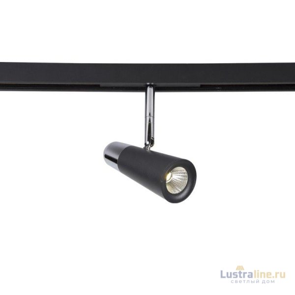 Трековый светодиодный светильник для магнитного шинопровода Crystal Lux Space CLT 0.33 006 12W BL-CH 4000K Трековый светодиодный светильник для магнитного шинопровода Crystal Lux Space CLT 0.33 006 12W BL-CH 4000K