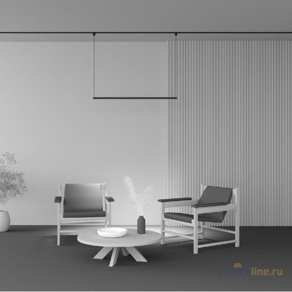 Трековый подвесной магнитный светильник Maytoni Points TR169-1-52W3K-M-B