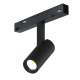 Трековый магнитный светильник iLedex Vision 4822-005-D34-8W-40DG-3000K-BK