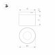 Трековый магнитный светильник Arlight MAG-MICROCOSM-POINT-R60-5W Warm3000 (BK, 36 deg, 24V) 043256