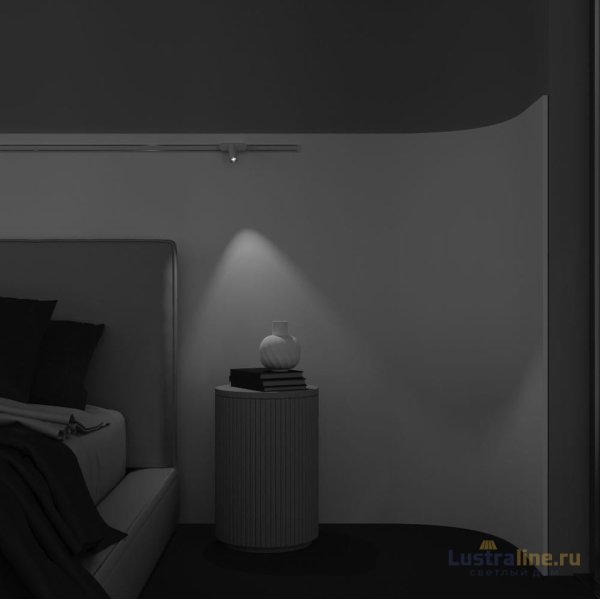 Трековый магнитный светильник Maytoni Focus LED TR103-1-5W3K-M-W Трековый магнитный светильник Maytoni Focus LED TR103-1-5W3K-M-W
