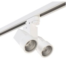 Трековый светильник Lightstar Track 1 white A1T051036 (592026+051036)