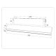 Трековый магнитный светильник Ambrella Light Magnetic 220V GL1331