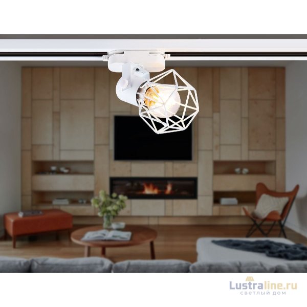 Трековый однофазный светильник Ambrella Light Track System GL5001 Трековый однофазный светильник Ambrella Light Track System GL5001