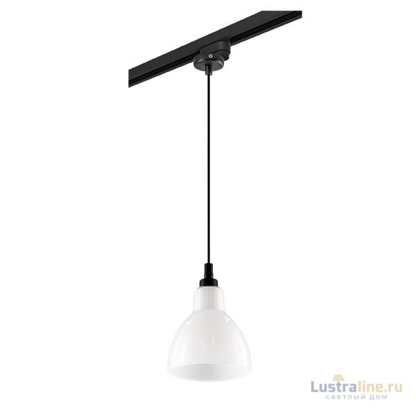 Трековый светильник Lightstar Track 1 black L1T865017 (865017+592007) Трековый светильник Lightstar Track 1 black L1T865017 (865017+592007)