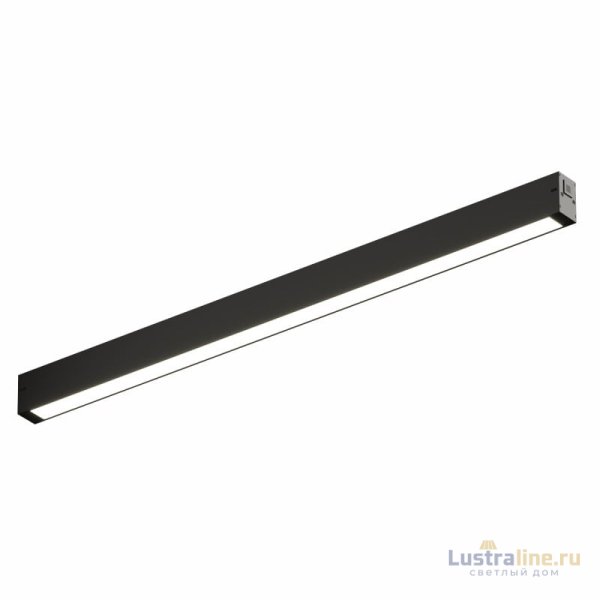 Трековый однофазный светильник Denkirs Simple Linear DK8205-BK Трековый однофазный светильник Denkirs Simple Linear DK8205-BK