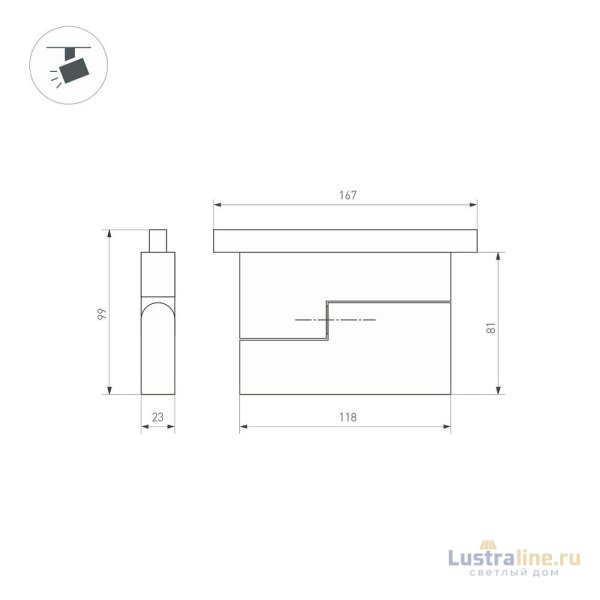 Трековый светильник Arlight MAG-ORIENT-FLAT-FOLD-S195-6W Day4000 (BK, 80 deg, 48V, DALI) 034658(1) Трековый светильник Arlight MAG-ORIENT-FLAT-FOLD-S195-6W Day4000 (BK, 80 deg, 48V, DALI) 034658(1)