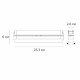 Трековый магнитный светильник Arte Lamp Rapid A6161PL-1WH