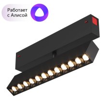 Трековый светодиодный светильник Denkirs DK8006-BK