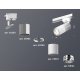 Трековый однофазный светильник Ambrella Light Track System XT6301050 (A2520, C6305, A2060, C6301, N6122)