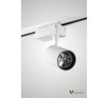 Трековый однофазный светильник AM Group AM227-10W BK 3000K