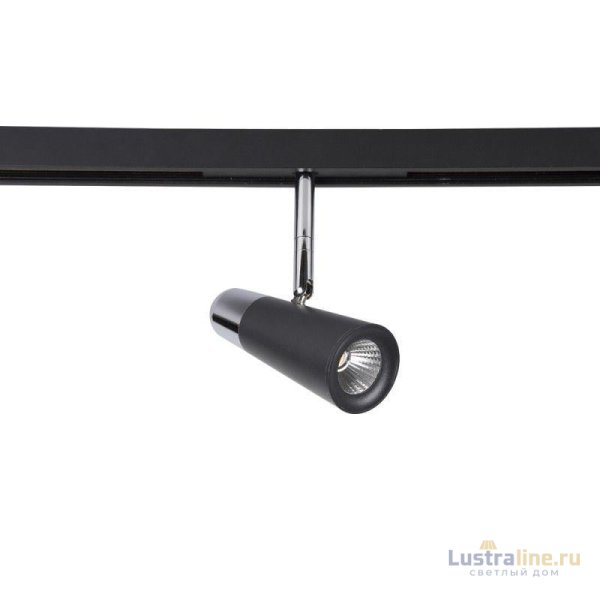 Трековый светодиодный светильник для магнитного шинопровода Crystal Lux Space CLT 0.33 006 12W BL-CH 4000K Трековый светодиодный светильник для магнитного шинопровода Crystal Lux Space CLT 0.33 006 12W BL-CH 4000K