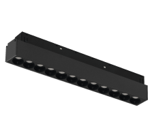 Трековый магнитный светильник iLedex Vision 4822-002-L235-12W-38DG-4000K-BK