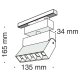Трековый светильник Maytoni Track lamps TR015-2-10W4K-B