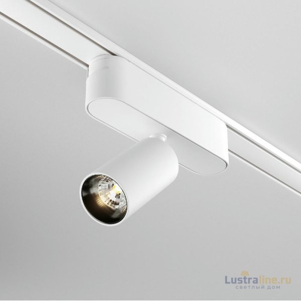 Трековый магнитный светильник Maytoni Focus LED TR103-1-5W3K-M-W Трековый магнитный светильник Maytoni Focus LED TR103-1-5W3K-M-W