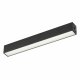 Трековый магнитный светильник Arlight MAG-FLAT-25-L200-6W Day4000 (BK, 100 deg, 24V, DALI) 046331