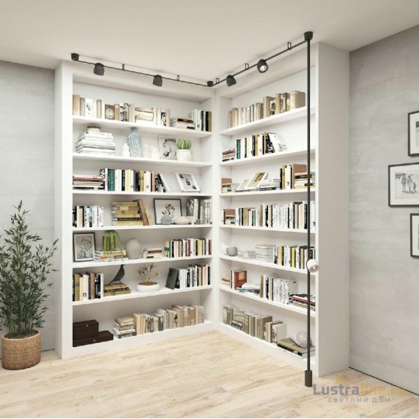 Трековый однофазный светильник Denkirs Belty Spot DK5541-BK Трековый однофазный светильник Denkirs Belty Spot DK5541-BK