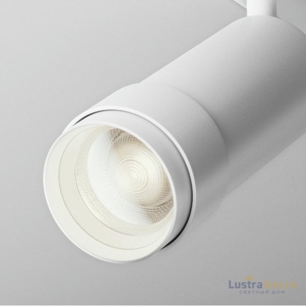 Трековый магнитный светильник Maytoni Focus Zoom TR212-1-12WTW-DS-Z-W
