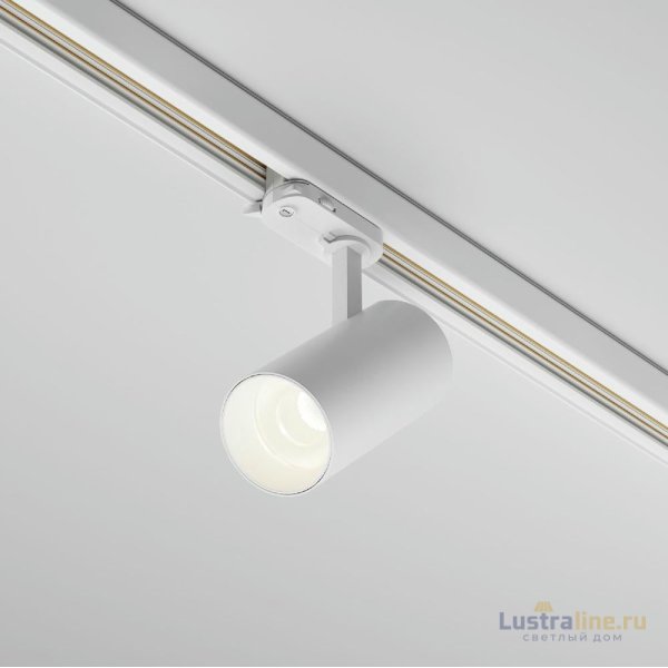 Трековый трехфазный светильник Maytoni Focus Led TR197-3-12WCCT-M-W Трековый трехфазный светильник Maytoni Focus Led TR197-3-12WCCT-M-W