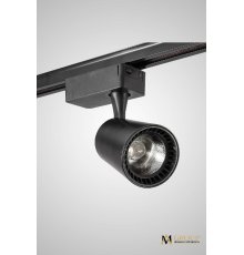 Трековый однофазный светильник AM Group AM228-10W BK 4000K