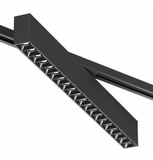 Трековый однофазный светильник Denkirs Edder DK6644-BK