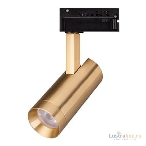 Трековый однофазный светильник Arlight LGD-SPOT-2TR-R45-7W Warm3000 (GD, 24 deg, 230V) 042541