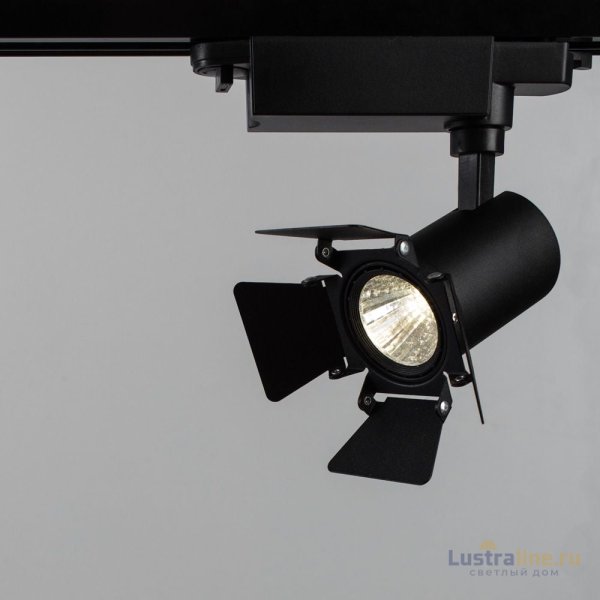 Трековый светодиодный светильник Arte Lamp Track Lights A6709PL-1BK Трековый светодиодный светильник Arte Lamp Track Lights A6709PL-1BK