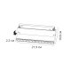 Трековый магнитный светильник Arte Lamp Linea A4686PL-1BK