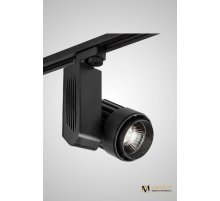 Трековый однофазный светильник AM Group AM180-BK 3000K