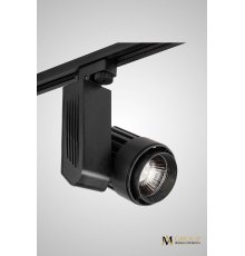 Трековый однофазный светильник AM Group AM180-BK 3000K