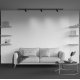 Трековый однофазный светильник Maytoni Calipso TR218-1-GU10-BK