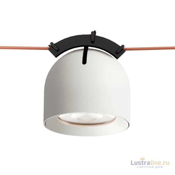 Трековый однофазный светильник Denkirs Belty spot DK5540-WH+BK Трековый однофазный светильник Denkirs Belty spot DK5540-WH+BK