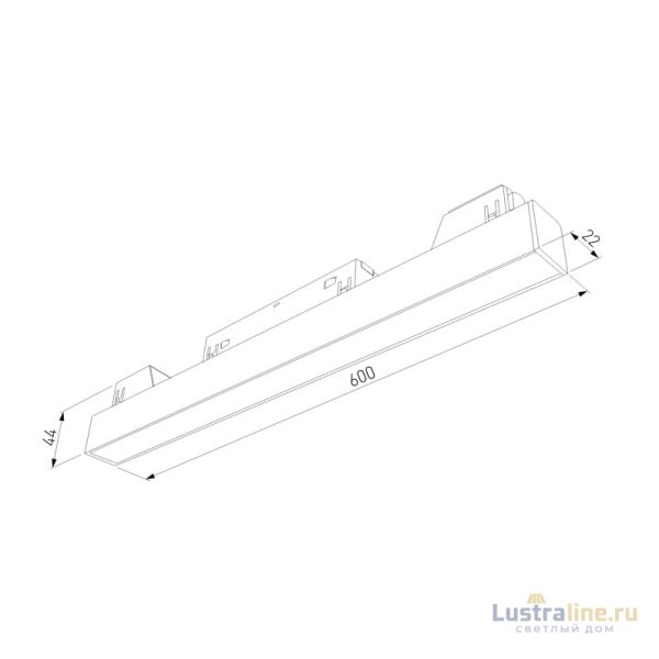 Трековый светильник Elektrostandard Slim Magnetic 4690389178856