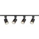 Трековый однофазный светильник (4 шт.) Эра TR70-SET4-GU10-BK Б0063956
