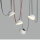 Трековый однофазный светильник Denkirs Belty Flow DK5561-WH+BK